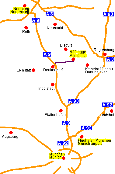 Landkarte 933-egge Altmuehltal, © 2000-2003 WHO